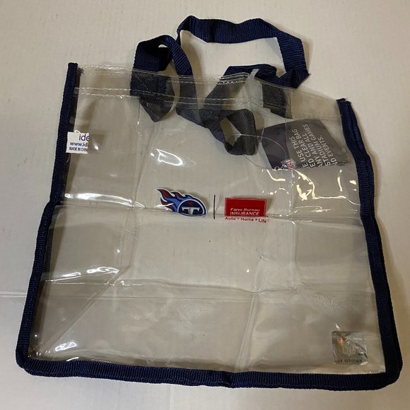 Handbags - NWT Clear TN Titans Stadium Bag